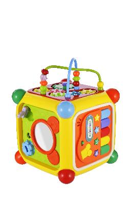 Развивающий центр "Мультикуб", 7 игр, с телефоном и пианино