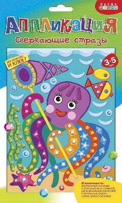 Мозаика -Сверкающие стразы. Осьминожка от интернет-магазина Континент игрушек