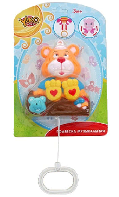 Подвеска музыкальная Мишка