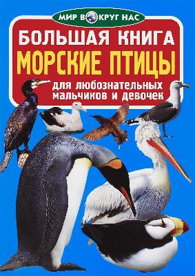 Книга Морские птицы от интернет-магазина Континент игрушек