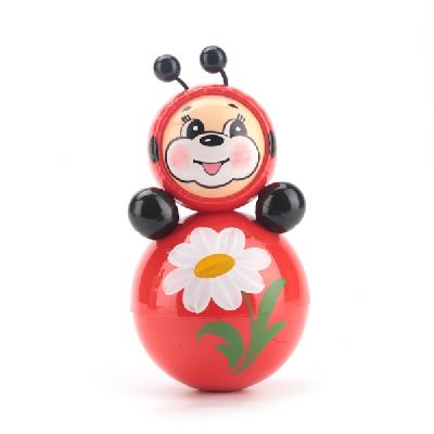 Неваляшка Божья коровка (16см)