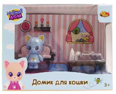 Модный дом. Домик для кошки малый. Гостиная от интернет-магазина Континент игрушек