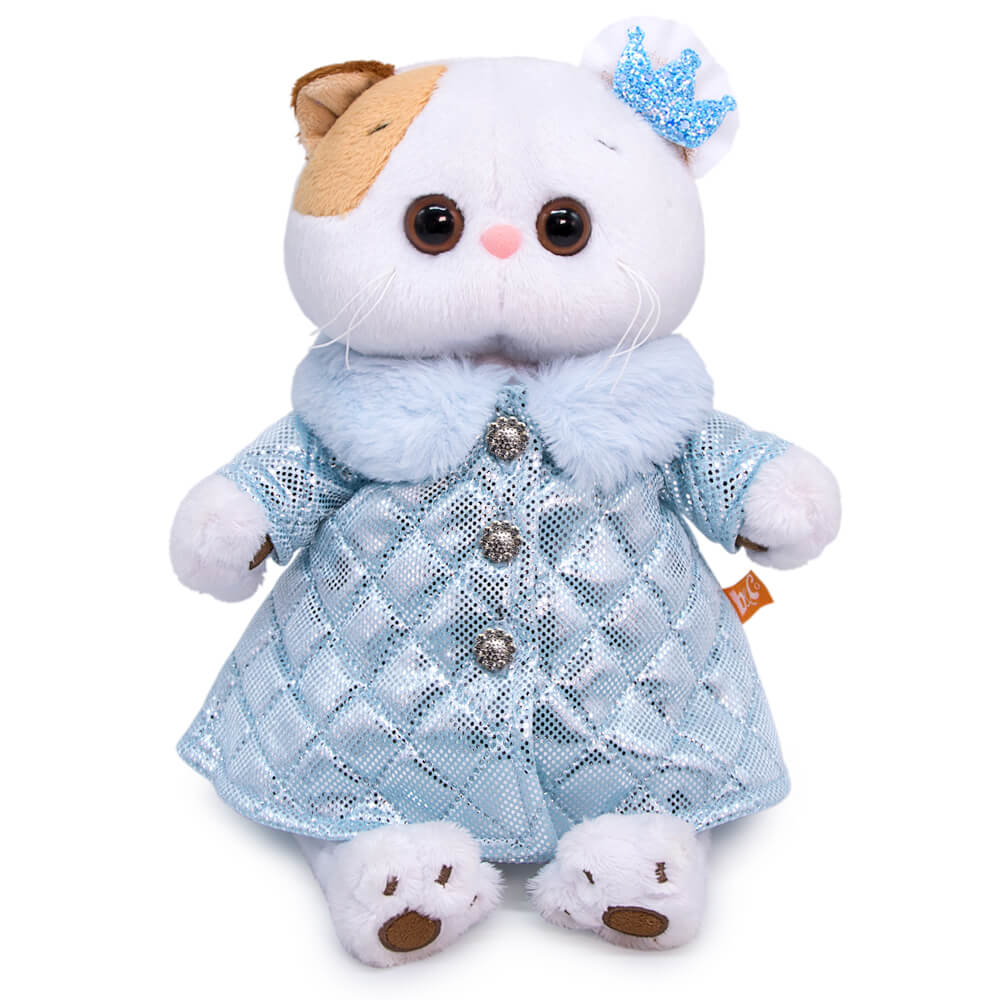 Кошка Ли-Ли в стеганном пальто 24 см мягкая игрушка от интернет-магазина Континент игрушек