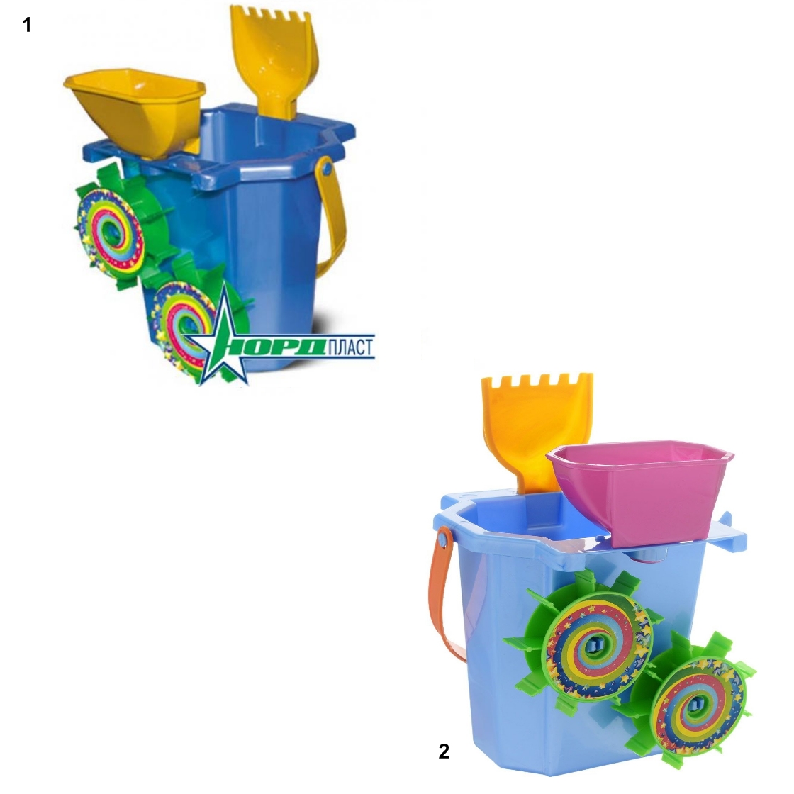 Набор для песка №93 (ведро-мельница) 24х17х17 см. | Интернет-магазин  Континент игрушек