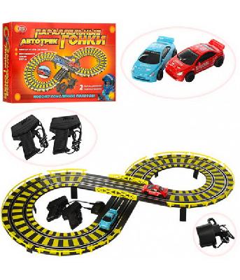 Автотрек Параллельные гонки 239см от сети от интернет-магазина Континент игрушек