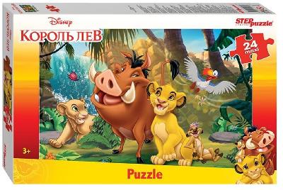 Пазлы макси 24 Король Лев от интернет-магазина Континент игрушек
