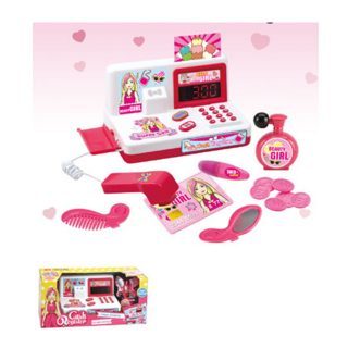 Игровой набор Касса, в компл.7 предм., звук, бат.AA*2шт.в компл.не вх., кор. от интернет-магазина Континент игрушек