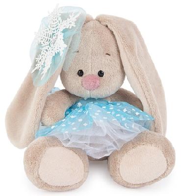 Зайка Ми со снежинкой на ушке (малыш) от интернет-магазина Континент игрушек