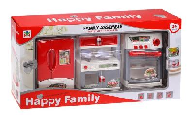 Игровой набор Бытовая техника, свет, звук, 9 предметов от интернет-магазина Континент игрушек