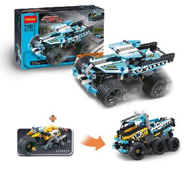 Конструктор с инерционным механизмом "Трюковый джип", 142 детали 2588809 от интернет-магазина Континент игрушек