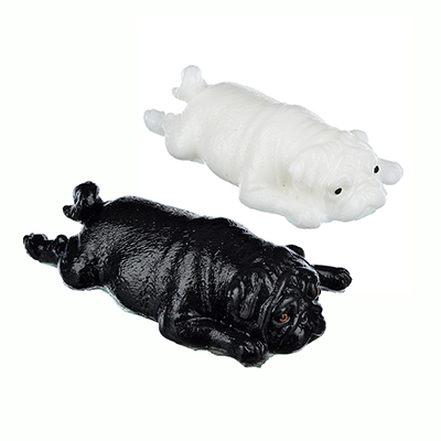 Силикончик в виде собачки, TPR, 6,5х14см, 2-6 цветов от интернет-магазина Континент игрушек