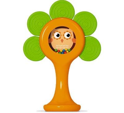 Погремушка - прорезыватель "Лесной домик" 33х33х13,5 см.