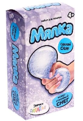 Эврики Набор для опытов «Мялка антистресс», с искусственным снегом  от интернет-магазина Континент игрушек