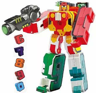 Трансботы XL "Боевой расчет ПВО" (цифры от 6-0) от интернет-магазина Континент игрушек