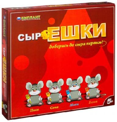Игра настольная. "Сыроешка" от интернет-магазина Континент игрушек