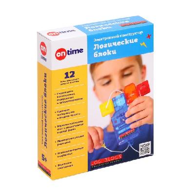 Электронный конструктор ЛОГИ-БЛОКИ "Logiblocs", 12 проектов от интернет-магазина Континент игрушек