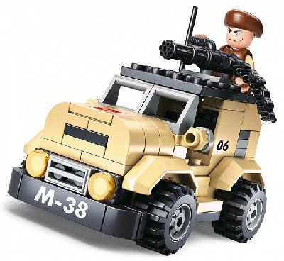 Конструктор  "Армия" (102 дет.), арт. М38-В0587А от интернет-магазина Континент игрушек