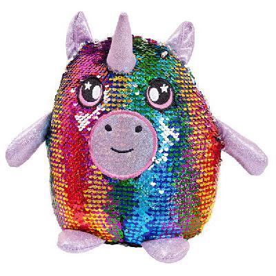 Единорог с пайетками, 20 см