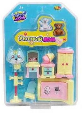 Модный дом. Набор мини-мебели "Уютный дом". от интернет-магазина Континент игрушек