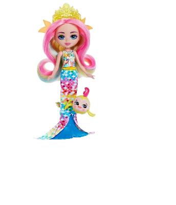 Кукла Enchantimals Радья Радужная Рыбка и питомец Фло HCF68 от интернет-магазина Континент игрушек