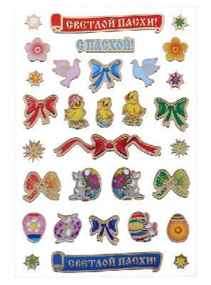Наклейки для украшения яиц "С золотым тиснением"   4209260 от интернет-магазина Континент игрушек