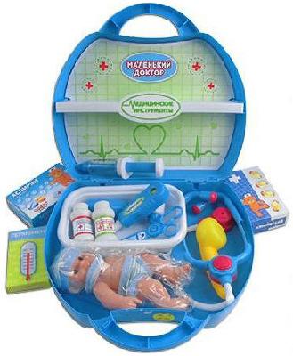 Маленький доктор с пупсом 15 предм от интернет-магазина Континент игрушек