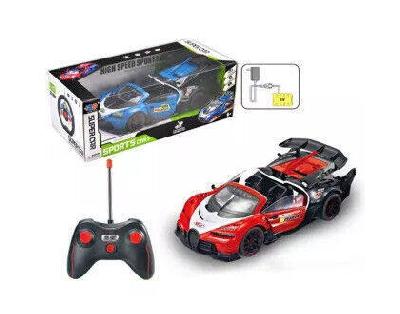 Машина р/у, 5 каналов, открываются двери, в комплекте: аккум., эл.пит.АА*2шт.не вх.в комплект, короб от интернет-магазина Континент игрушек