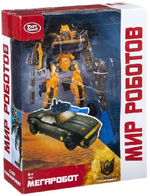 Transformers. Робот-трансформер 2 в 1 "Мир роботов" - Мегаробот от интернет-магазина Континент игрушек