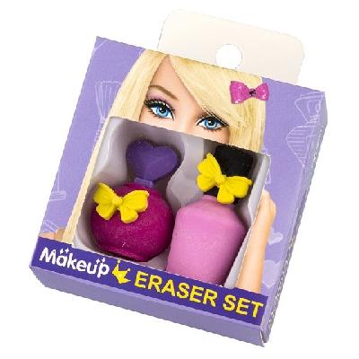 Набор ластиков MAKEUP из синтетического каучука от интернет-магазина Континент игрушек