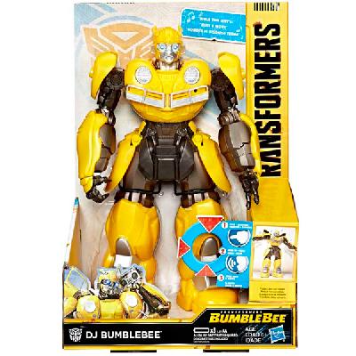 Transformers. Трансформер фигурка Бамблби ди джей от интернет-магазина Континент игрушек