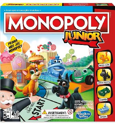 Настольная игра Моя первая Монополия от интернет-магазина Континент игрушек