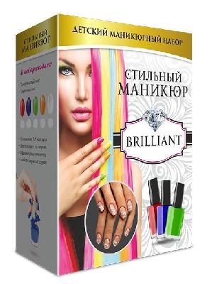 Набор Стильный маникюр Brilliant от интернет-магазина Континент игрушек