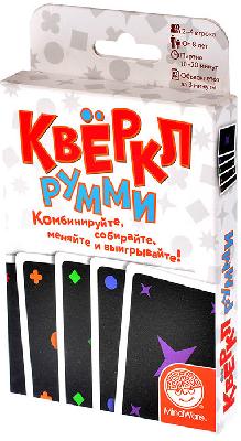 Игра настольная Квёркл румми от интернет-магазина Континент игрушек