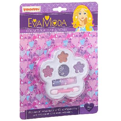 Картинка Набор детской декорат. косметики Bondibon Eva Moda, CRD 17,2х23 см, цветок с помадой (1,2г), тенями от интернет-магазина Континент игрушек Набор детской декорат. косметики Bondibon Eva Moda, CRD 17,2х23 см, цветок с помадой (1,2г), тенями от интернет-магазина Континент игрушек