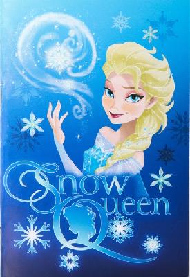 Блокнот на скрепке "Эльза" Холодное сердце, 32 листа, А6 от интернет-магазина Континент игрушек