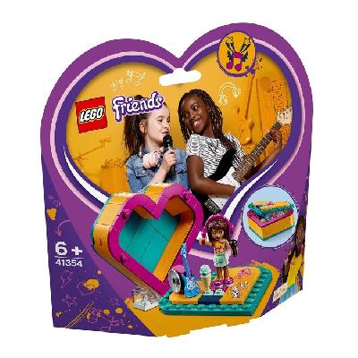 Конструктор LEGO FRIENDS Шкатулка-сердечко Андреа от интернет-магазина Континент игрушек