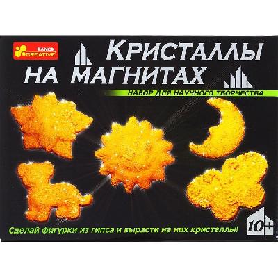 Опыты Кристаллы на магнитах жёлтый от интернет-магазина Континент игрушек