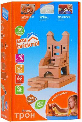 Конструктор "ТРОН" из настоящих кирпичиков (39 деталей) от интернет-магазина Континент игрушек