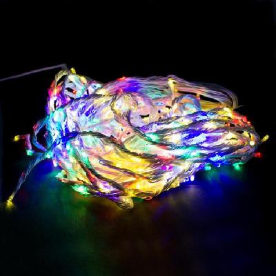 Эл гирлянда водопад цветная 320 ламп 3х2 м от интернет-магазина Континент игрушек