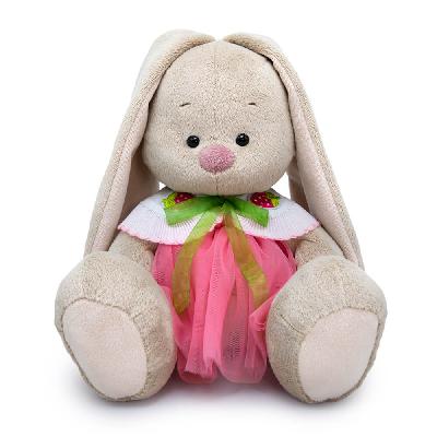 Зайка Ми в юбке и воротнике с клубничками (малый) 18 см от интернет-магазина Континент игрушек