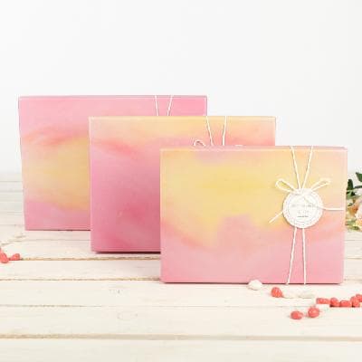 Набор коробок 3 в1, "Розовый закат" от интернет-магазина Континент игрушек