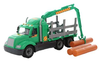 Автомобиль лесовоз Майк  от интернет-магазина Континент игрушек