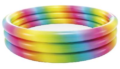 Бассейн надувной «Радуга», 168 х 38 см, от 2 лет, 58449NP INTEX