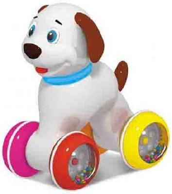 Каталка "Собачка" 15,5х11х17 см.