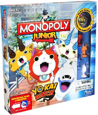 Монополия Джуниор Йо-Кай Вотч от интернет-магазина Континент игрушек