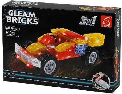 Конструктор с подсветкой Ралли 3 в 1, 94 детали от интернет-магазина Континент игрушек
