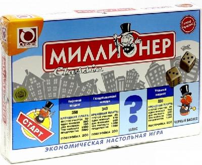 Игра настольная  ФГ "Миллионер-классик" от интернет-магазина Континент игрушек