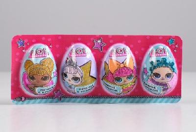 Печенье с кремом в блистере 4 порции, «L.O.L.», в шоу-боксе, 20*30 12г   4596256 от интернет-магазина Континент игрушек
