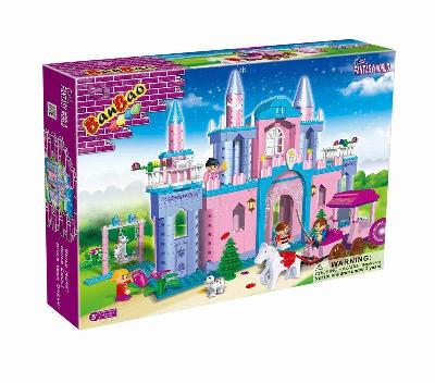Конструктор Дворец с аксессуарами, 4 фигурки, 580 деталей  Banbao (Банбао) от интернет-магазина Континент игрушек