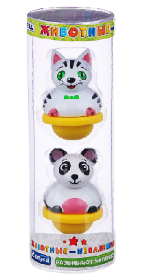 Набор животных неваляшек